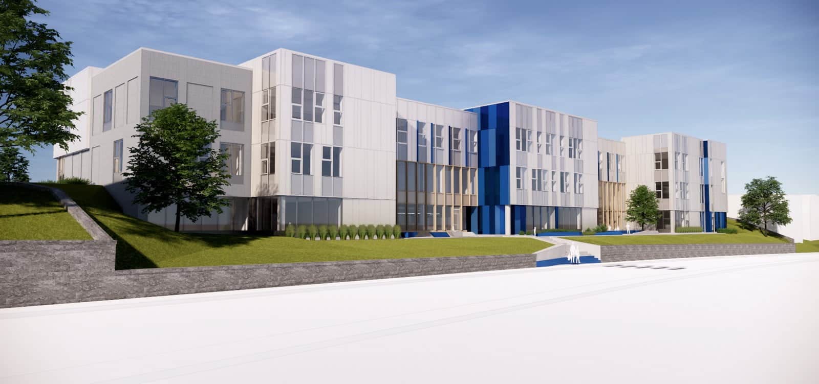 École primaire Félix-Antoine-Savard - Signature architecturale extérieure